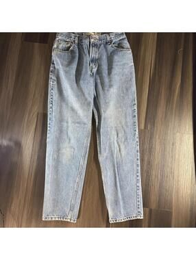 Levi's Women's Classic Relaxed Tapered Jeans Medium Wash Cotton Size 12